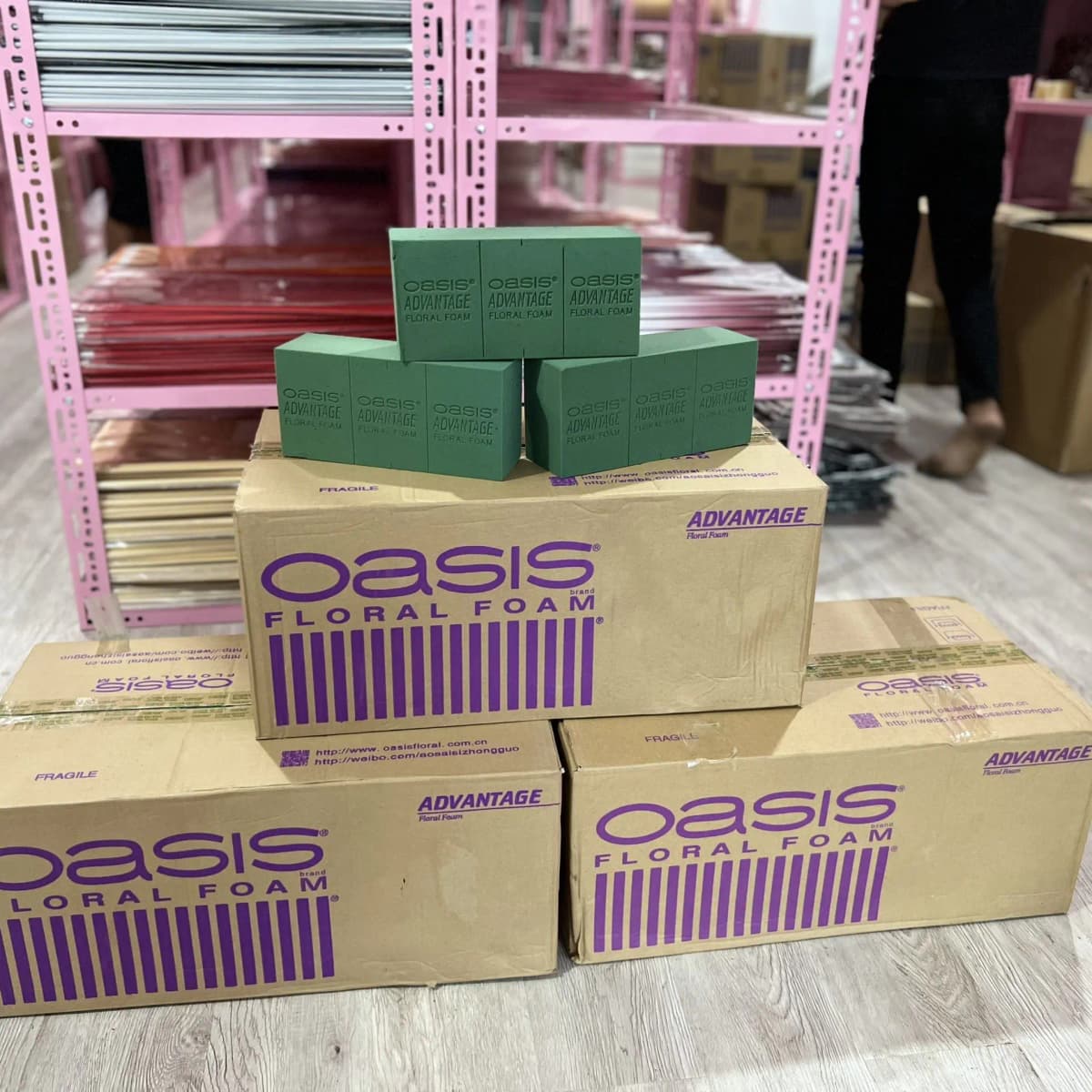 Thùng Xốp Tím Oasis Cao Cấp