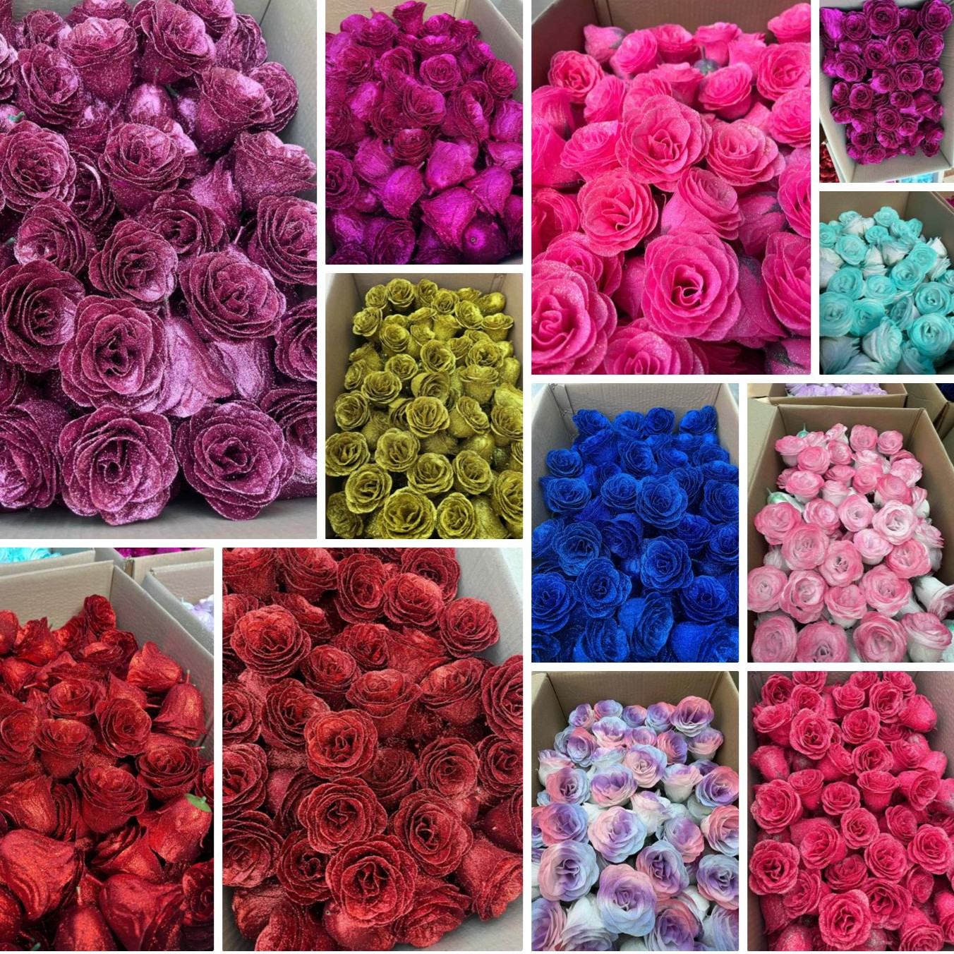 Hoa Nhũ Kim Tuyến Thùng 200 Bông Cao Cấp