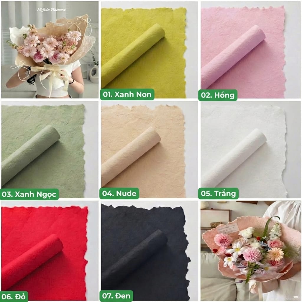 Giấy Xé Trơn Cao Cấp(Xấp 5 tờ)