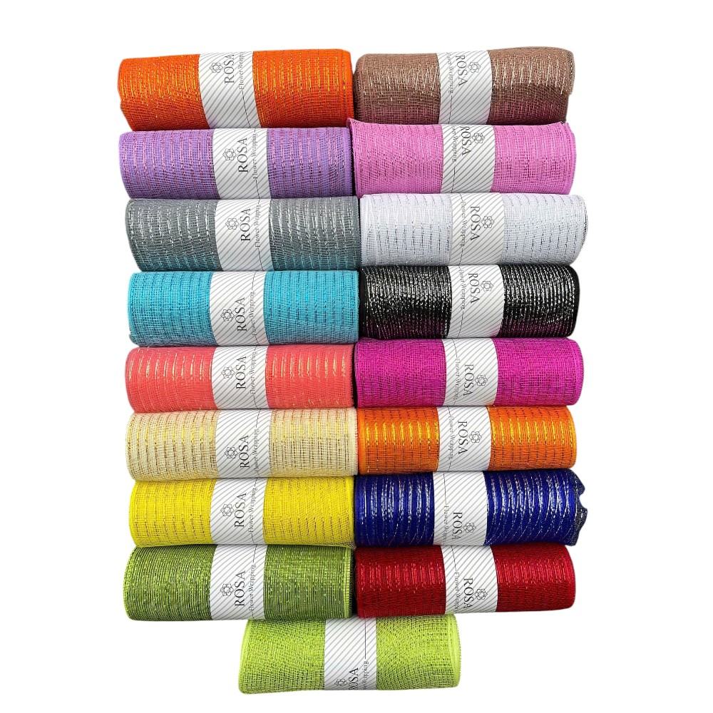 Cuộn Lưới Cứng Kim Tuyến Ngắn Cao Cấp (26Cm*10Yard)