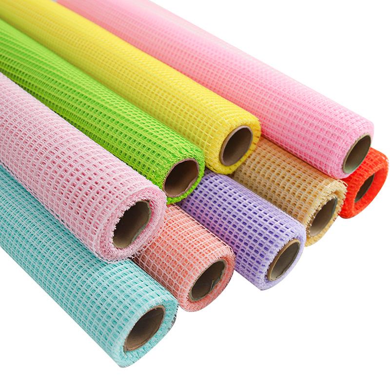 Lưới Ô Vuông Gói Hoa Cao Cấp