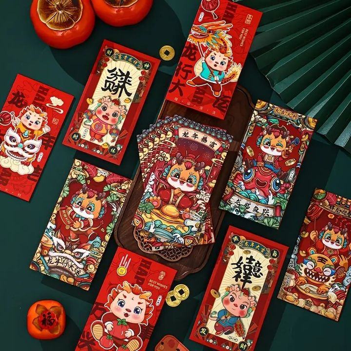 Set 10 bịch bao lì xì ( bịch 10 cái) - Ngẫu nhiên
